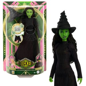 Wicked-Poupée Elphaba Chantante-Avec Habillages et Accessoires