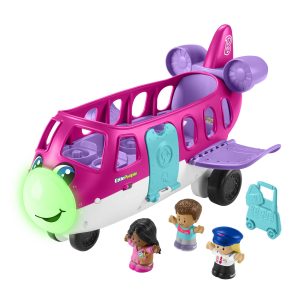 Little People Barbie Le Petit Avion de Rêve, Multilingue, 3 Fig.