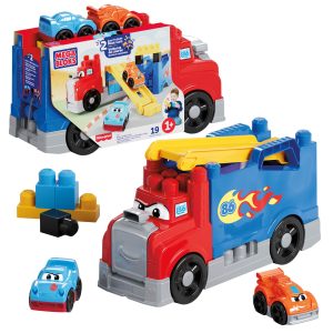 Mega Bloks Jogo de Construção Caminhão de corridas – Construa e corra!