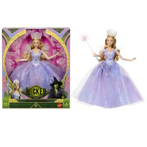 Universal Pictures’ Wicked: For Good Deluxe Glinda Doll With Movie-inspired Outfit & 3 Accessories